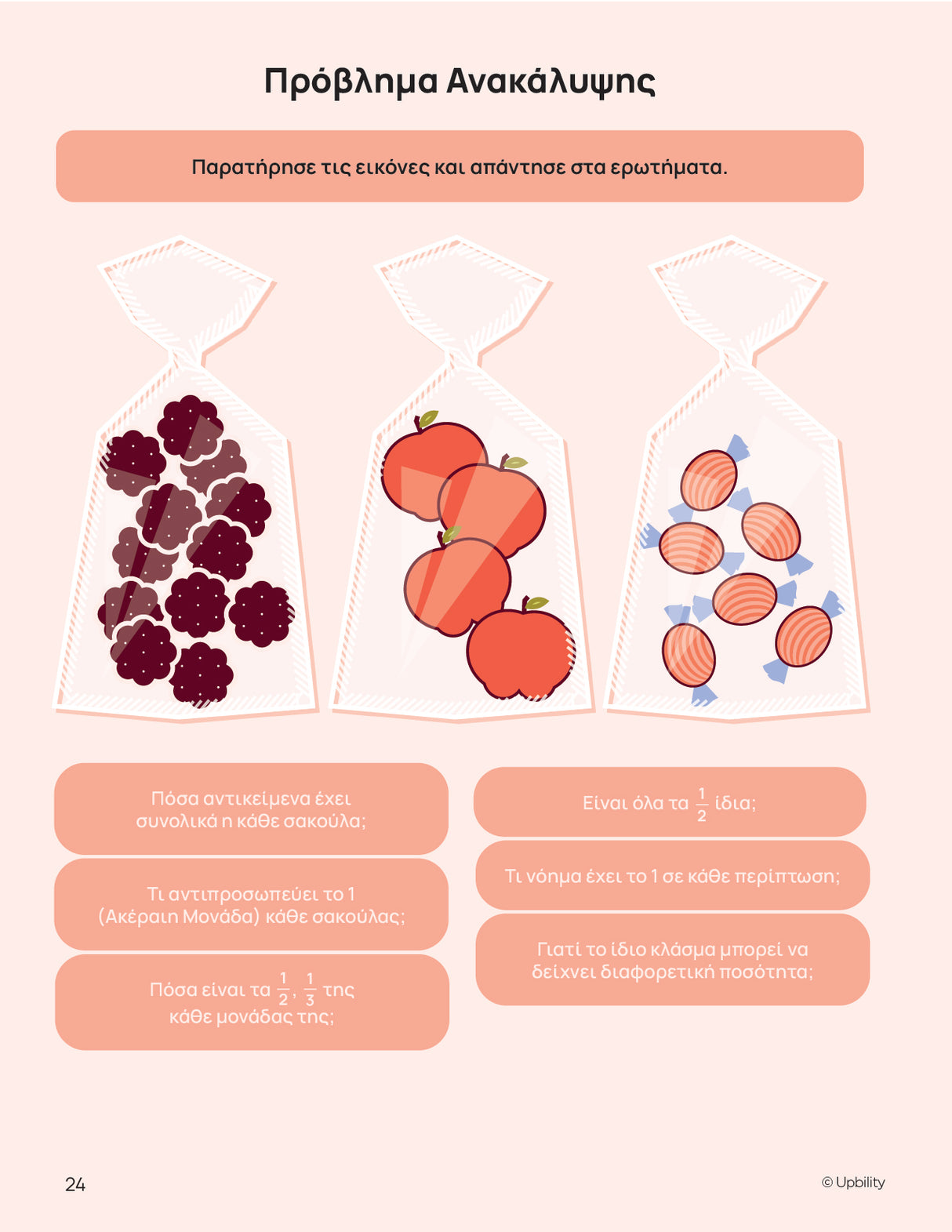 Κατανοώντας τα Κλάσματα | Δομημένο πρόγραμμα μάθησης και εφαρμογής