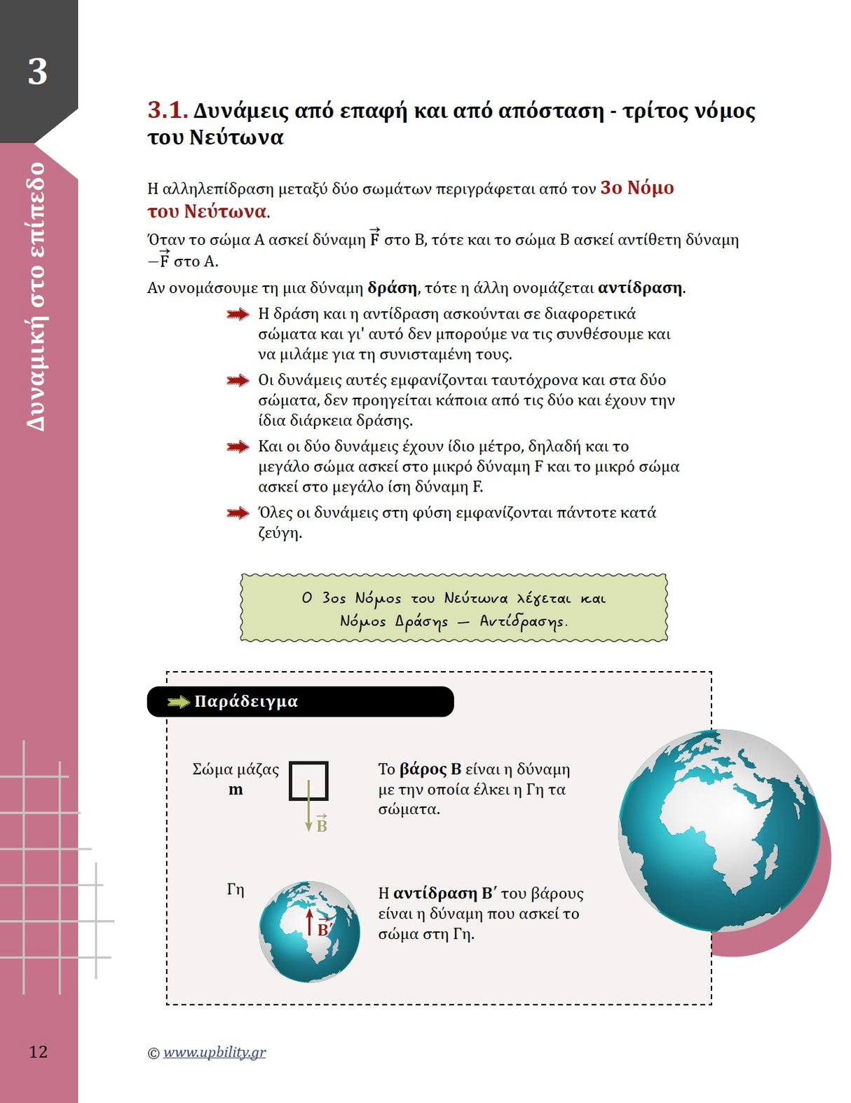 Βοήθημα Φυσική Α' Λυκείου, Β' Τεύχος