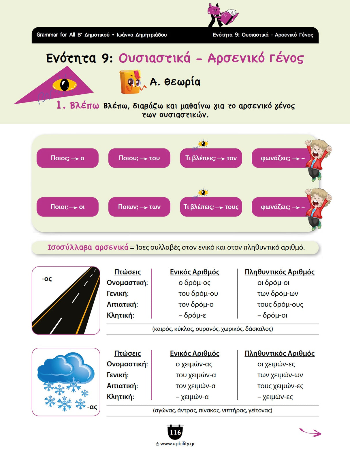 Βοήθημα Γραμματική Β΄Δημοτικού