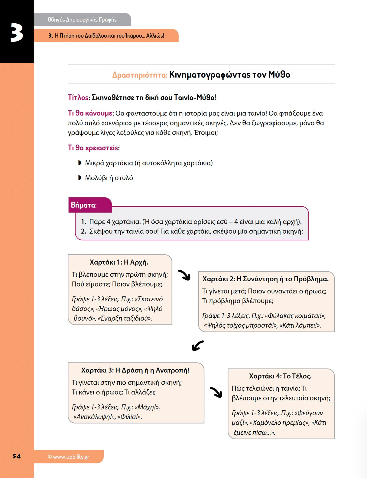 Οδηγός Δημιουργικής Γραφής: Δομημένη Παρέμβαση για Ενίσχυση της Λεκτικής Έκφρασης