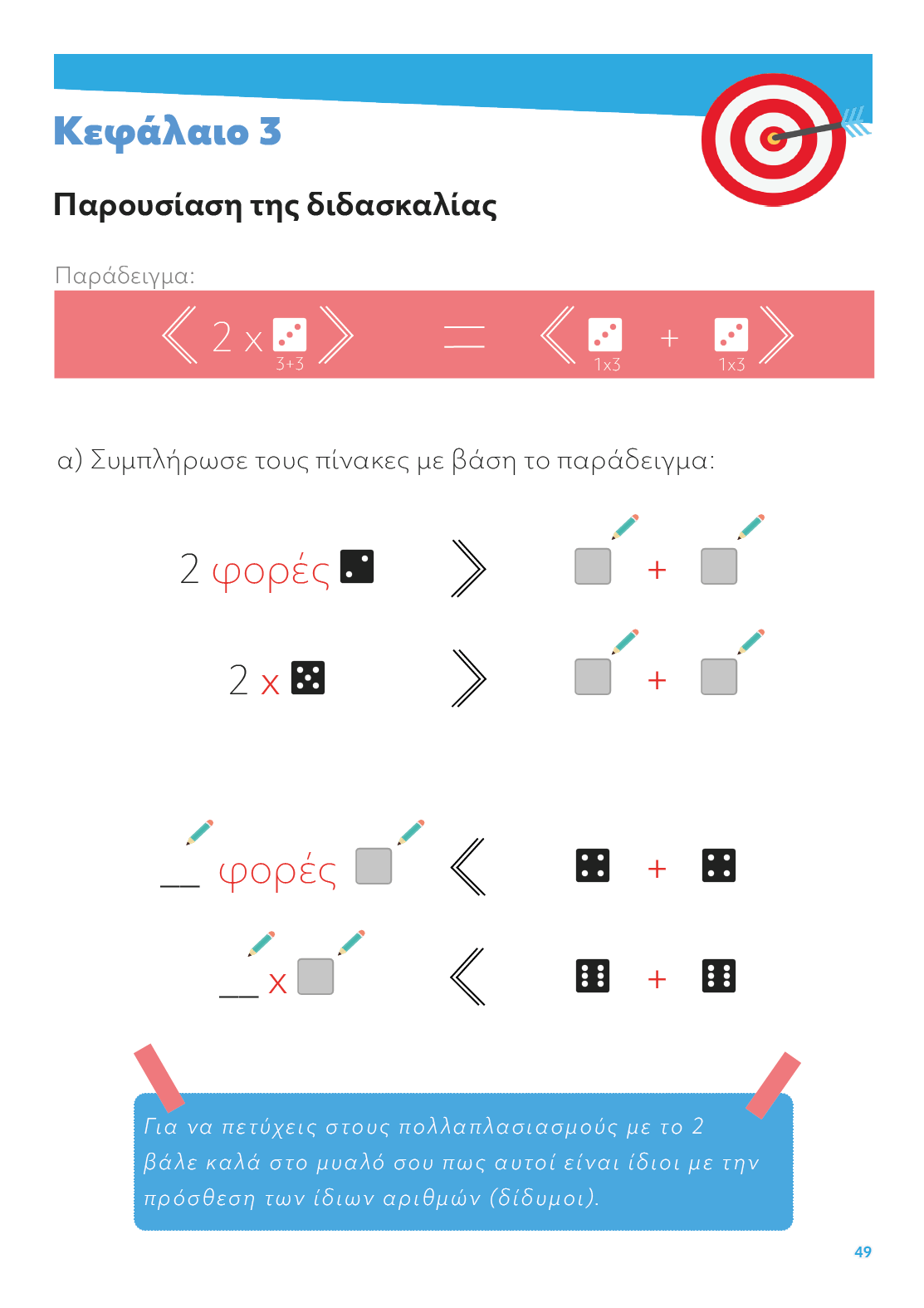 ΠΟΛΛΑΠΛΑΣΙΑΣΜΟΣ | Προπαίδεια 0 - 121 - Εκδόσεις Upbility