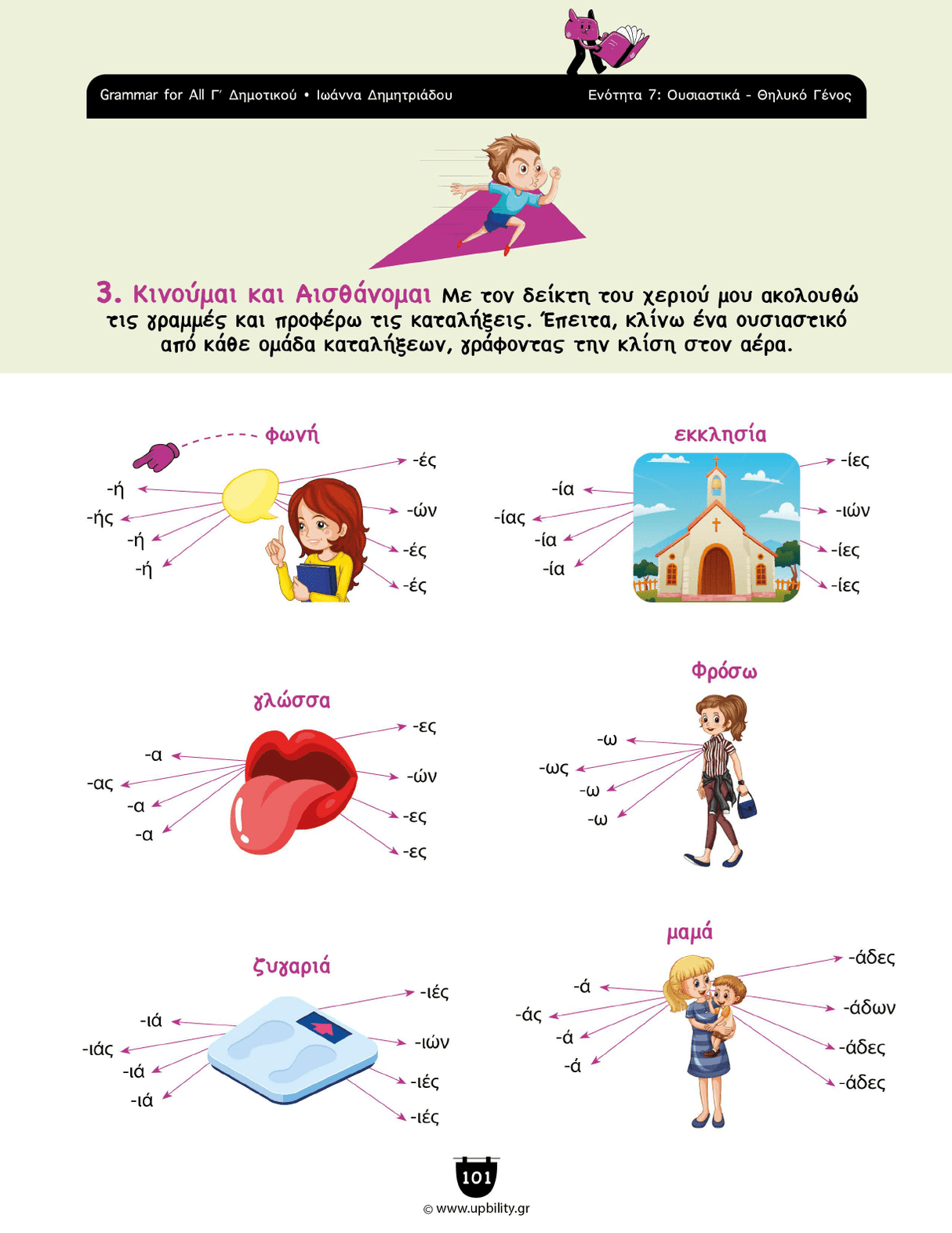 Γραμματική Γ΄Δημοτικού | Σχολικό βοήθημα - Εκδόσεις Upbility