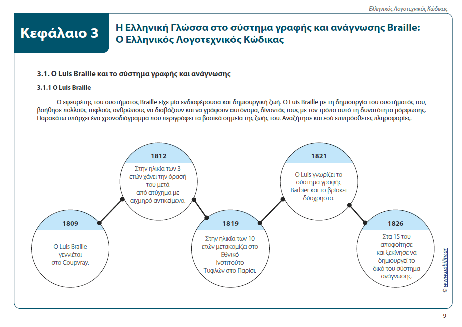 Εγχειρίδιο Διδασκαλίας του συστήματος Braille - Εκδόσεις Upbility