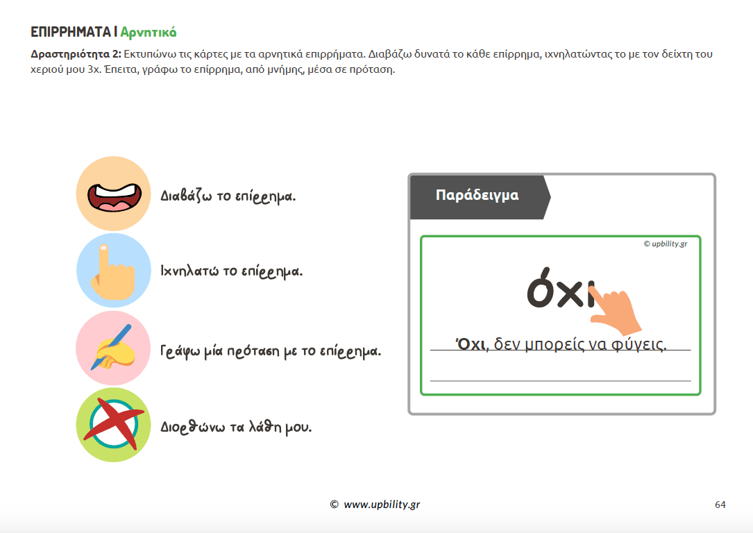 ΕΠΙΡΡΗΜΑΤΑ | Τρόποι εκμάθησης - Εκδόσεις Upbility
