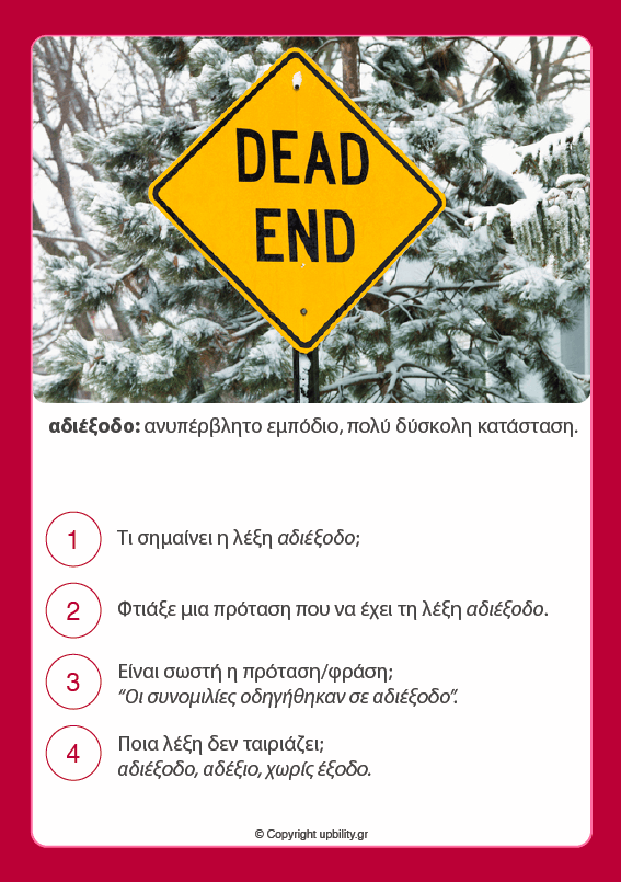 ΚΑΡΤΕΣ | Ανάπτυξη Λεξιλογίου (12-13 ετών) - Εκδόσεις Upbility