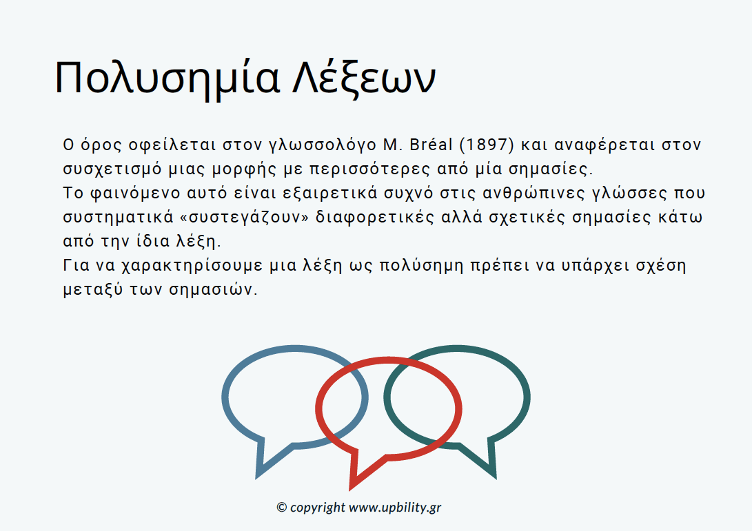 POCKET CARDS | Πολυσημία Λέξεων - Εκδόσεις Upbility