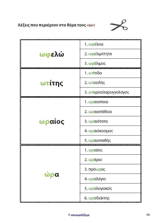 ΘΕΜΑΤΙΚΗ ΟΡΘΟΓΡΑΦΙΑ | Οπτικοακουστική και Κιναισθητική Προσέγγιση - Εκδόσεις Upbility