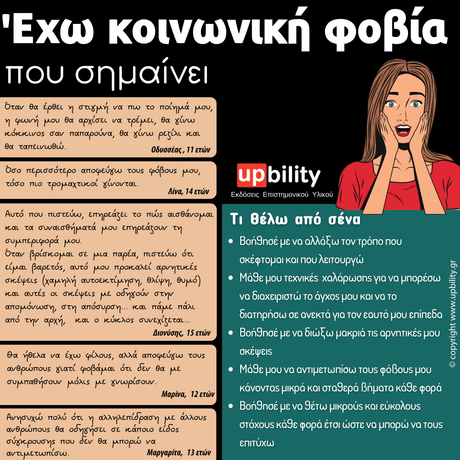 Διαταραχή Κοινωνικού Άγχους - Εκδόσεις Upbility