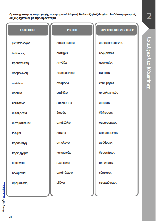 Νεοελληνική Γλώσσα Γ΄ Γυμνασίου | ΑΝΑΠΤΥΞΗ ΠΡΟΦΟΡΙΚΟΥ ΛΟΓΟΥ - Εκδόσεις Upbility
